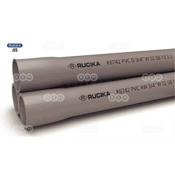 PIPA PVC RUCIKA JIS 5.8m - VP 12"